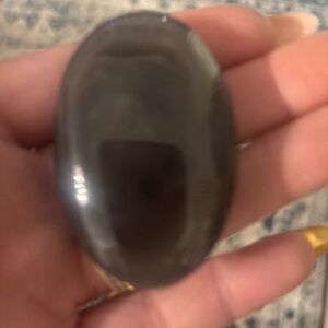 Polished Black Stone